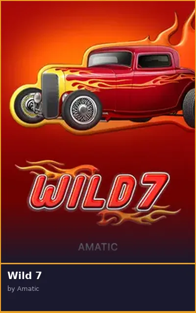 Wild 7 slot
